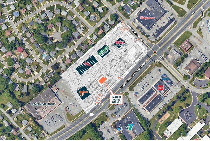 2601 Capitol Trl, Newark, DE à louer - Aérien – Image 2 sur 3