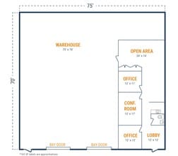 22955 Tomball Pky, Tomball, TX à louer Plan d’étage– Image 1 sur 1