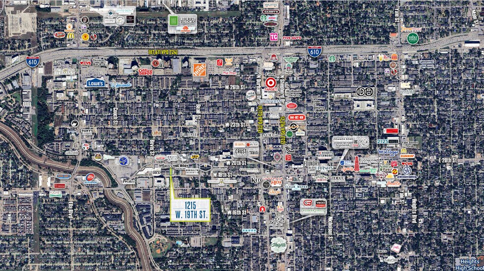 1215 W 19th St, Houston, TX à louer - Photo de l’immeuble – Image 3 sur 5