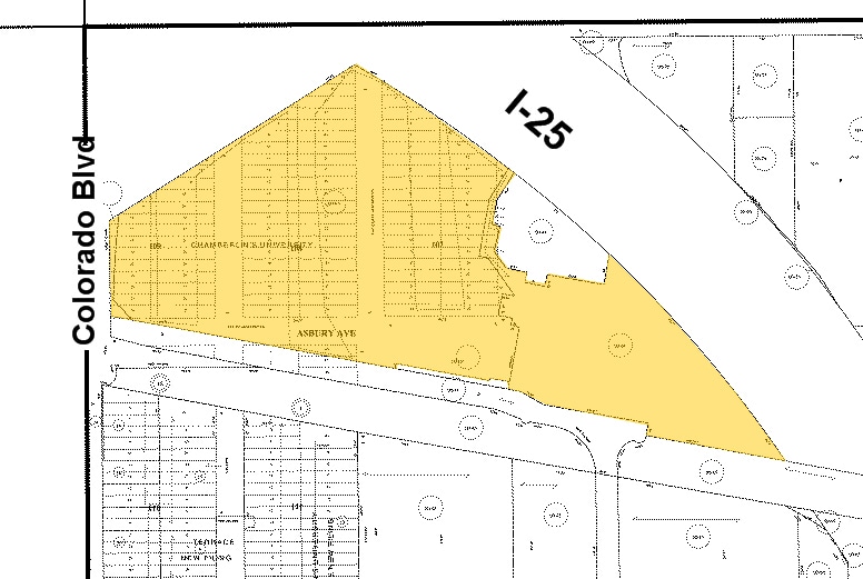2000 S Colorado Blvd, Denver, CO à louer - Plan cadastral – Image 2 sur 17