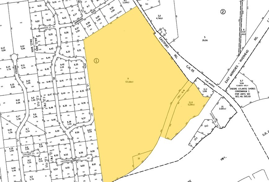 Eastport Manor Rd, Manorville, NY à vendre - Plan cadastral – Image 1 sur 1