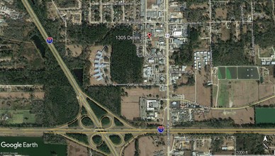1305 Derek Dr, Hammond, LA - VUE AÉRIENNE  vue de carte