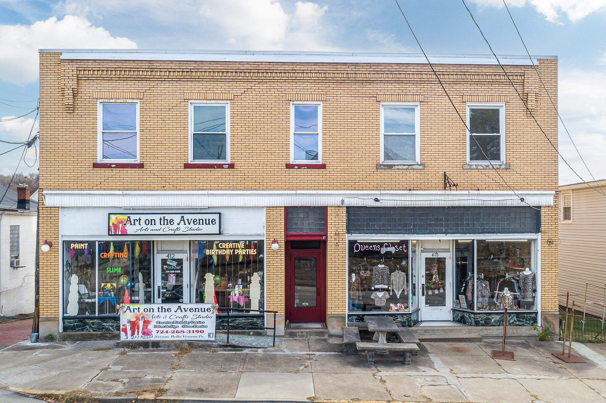 410-412 Broad Ave, Belle Vernon, PA à vendre Photo principale– Image 1 sur 11