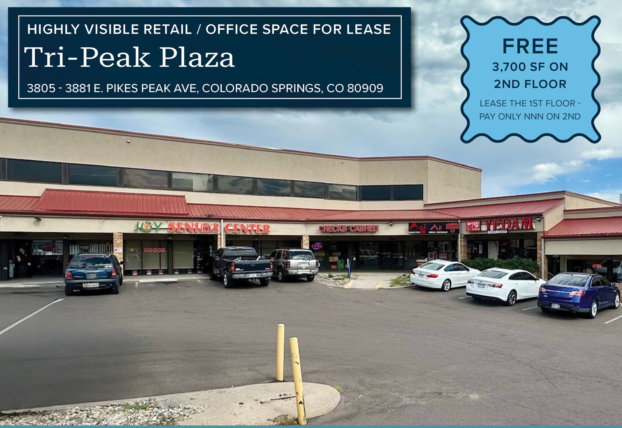 3805-3881 E Pikes Peak Ave, Colorado Springs, CO à louer Photo principale– Image 1 sur 12