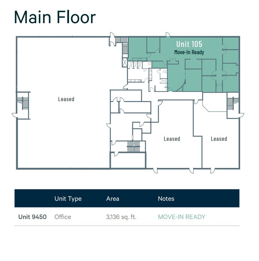 9452 51st Ave, Edmonton, AB à louer Plan d’étage– Image 1 sur 1