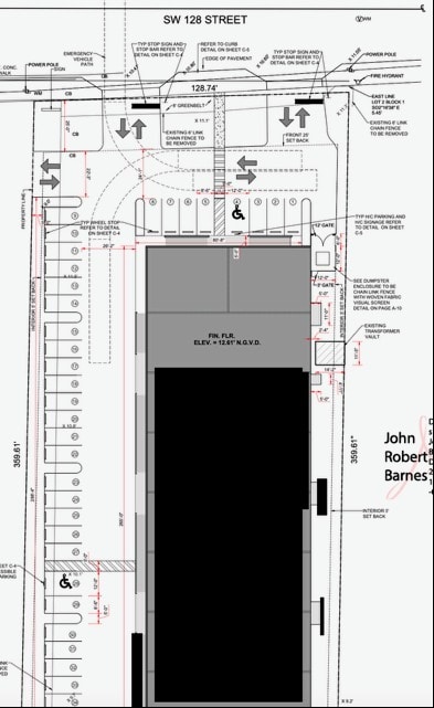 12584-12598 SW 128th St, Miami, FL à louer Plan de site– Image 1 sur 1