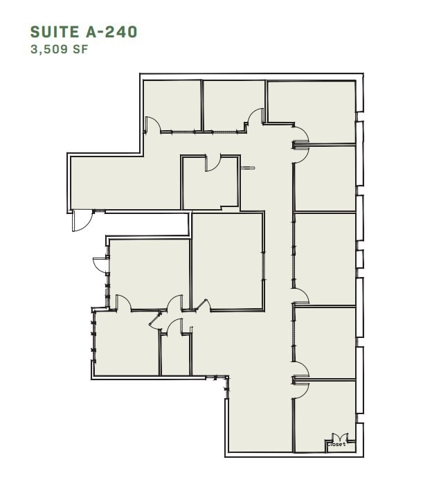 905 W Main St, Durham, NC à louer Plan d’étage– Image 1 sur 2
