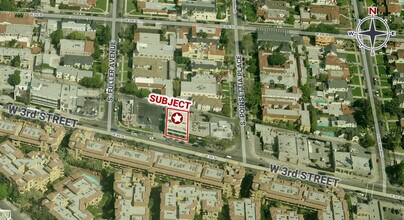 5919 W 3rd St, Los Angeles, CA - Vue aérienne  vue de carte