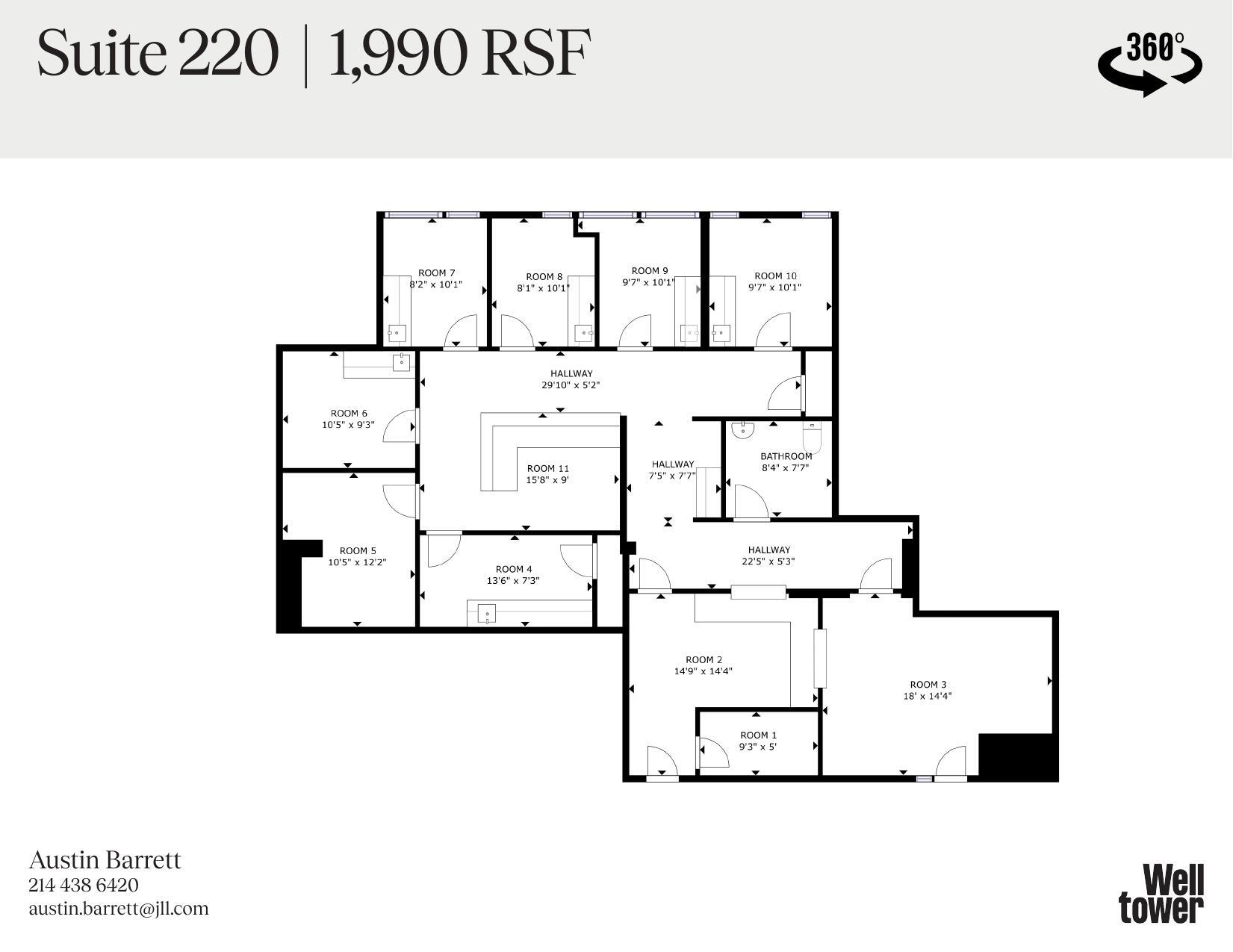 2020 W State Highway 114, Grapevine, TX à louer Plan d’étage– Image 1 sur 1