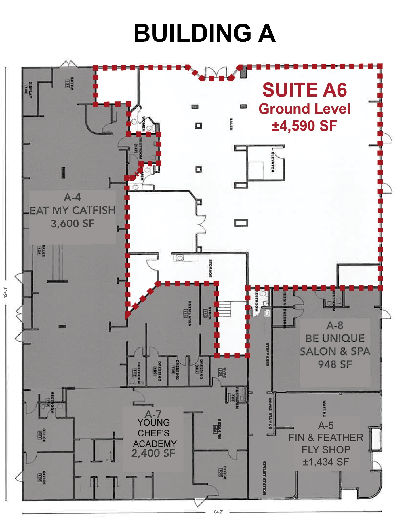 10301 N Rodney Parham Rd, Little Rock, AR à louer Plan d’étage– Image 1 sur 8