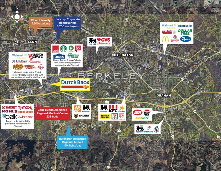 521 Huffman Mill Rd, Burlington, NC à vendre - Photo de l’immeuble – Image 2 sur 4