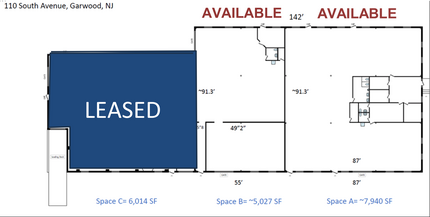 110 South Ave, Garwood, NJ à louer Photo intérieure– Image 1 sur 1