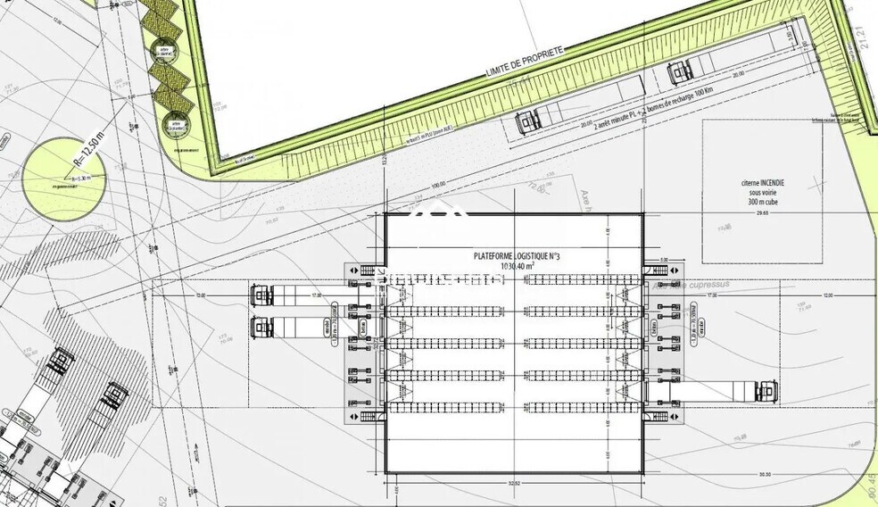 Industriel/Logistique dans La Roche-sur-Yon à louer - Plan de site – Image 2 sur 2