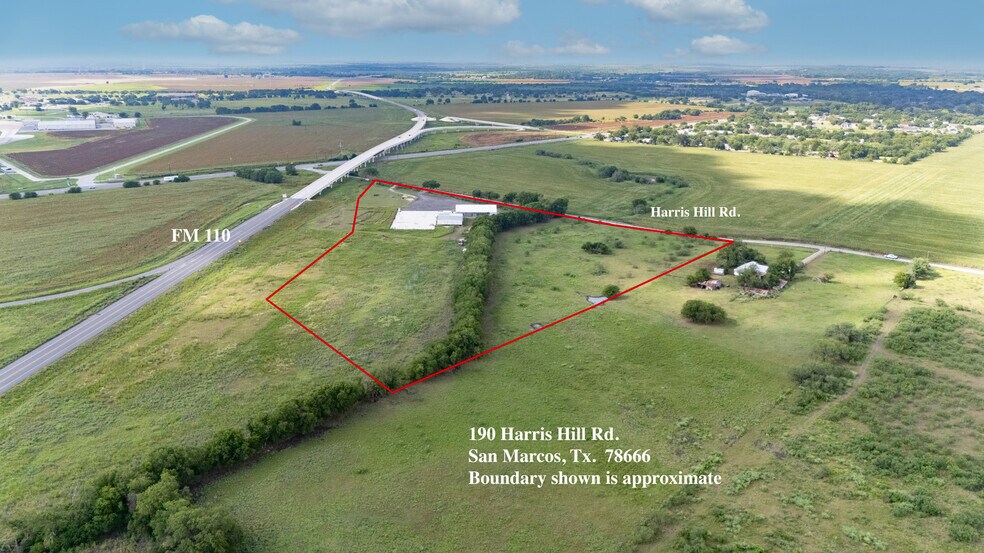 190 Harris Hill Rd, San Marcos, TX à vendre - Aérien – Image 3 sur 42