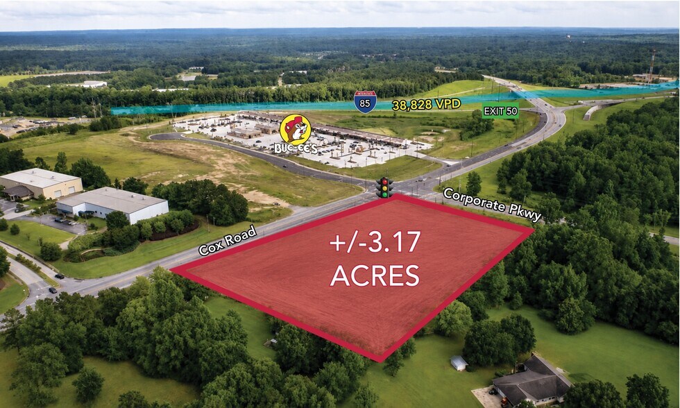 0 Cox Rd, Auburn, AL à louer - Photo de l’immeuble – Image 1 sur 7
