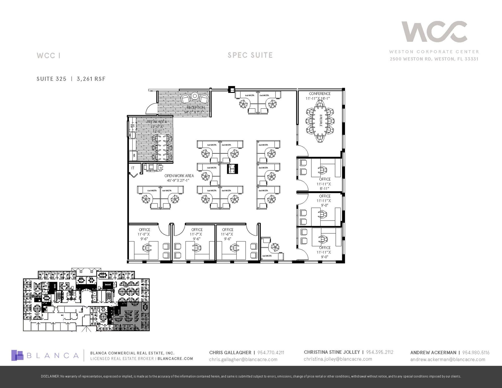 2500 Weston Rd, Weston, FL à louer Plan d’étage– Image 1 sur 1