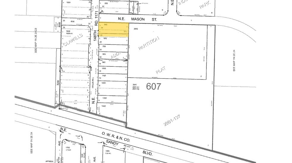 4334 NE 148th Ave, Portland, OR à vendre - Plan cadastral – Image 2 sur 3