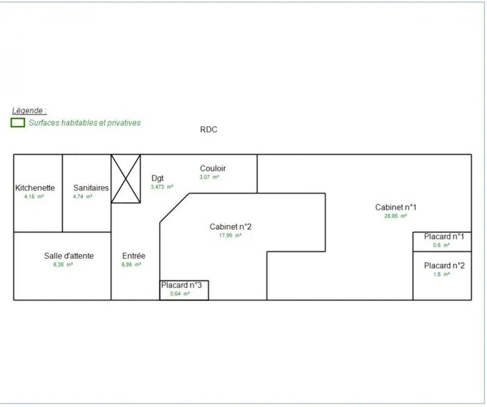 Local d'activités dans Savonnières à vendre - Plan d’étage – Image 1 sur 1