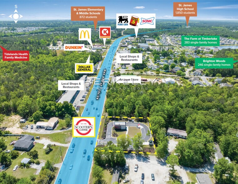 9220 Highway 707, Myrtle Beach, SC à vendre - Photo de l’immeuble – Image 3 sur 6