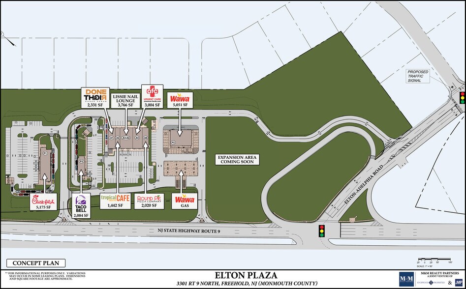 3301 US Highway 9, Freehold, NJ à louer - Plan de site – Image 2 sur 5