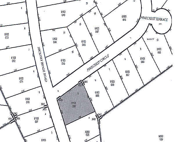 4029 Five Forks Trickum Rd SW, Lilburn, GA à louer - Plan cadastral – Image 2 sur 3