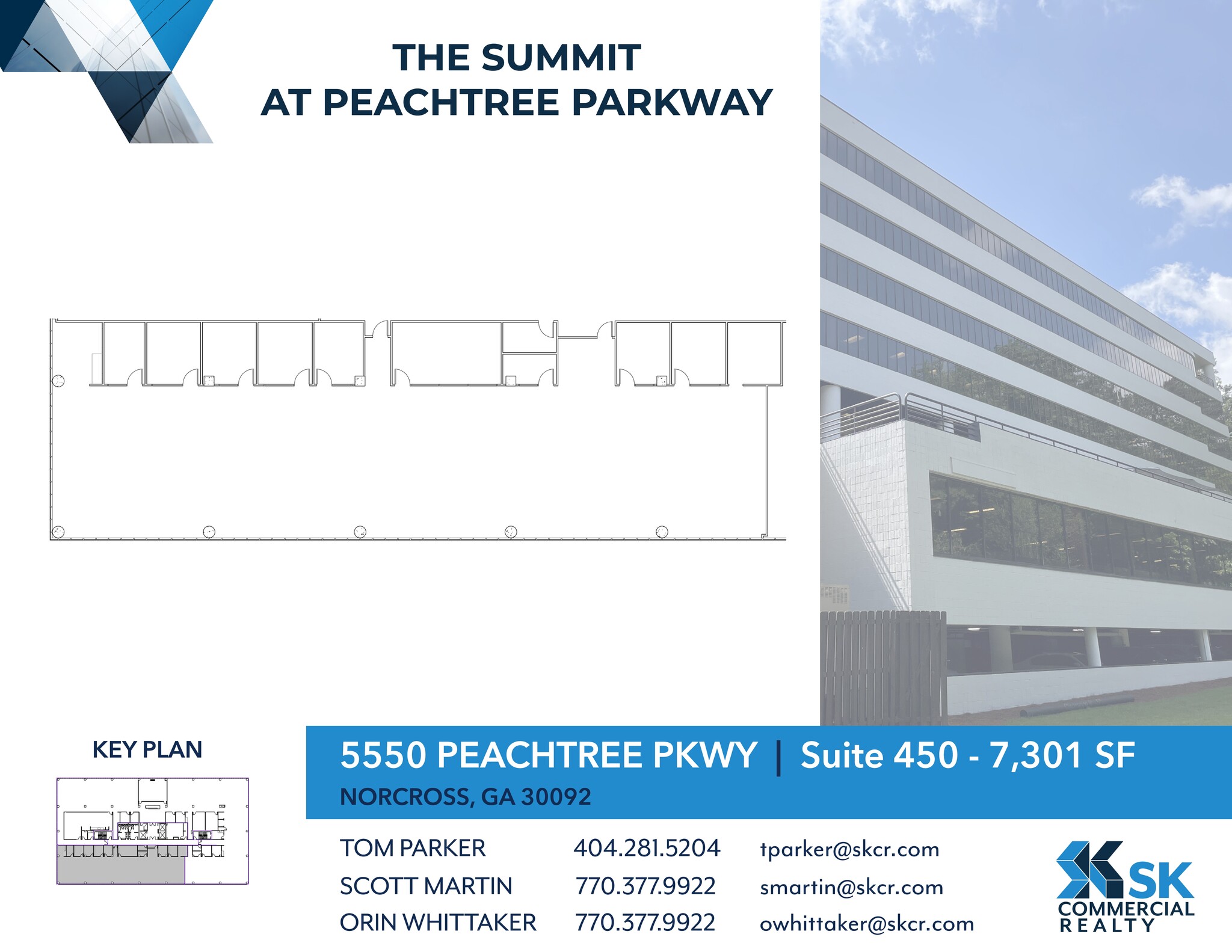 5550 Peachtree Pky, Peachtree Corners, GA à louer Plan de site– Image 1 sur 11