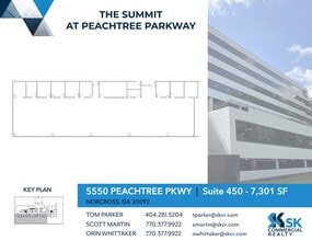 5550 Peachtree Pky, Peachtree Corners, GA à louer Plan de site– Image 1 sur 11