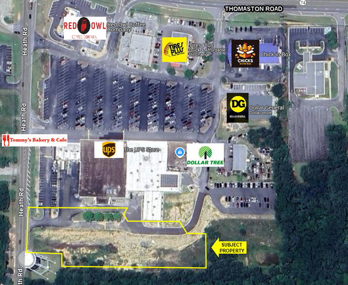 5556 5564 5568 5580 Thomaston Road, Macon-Bibb, GA à vendre - Photo de l’immeuble – Image 3 sur 3