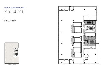 1500 N El Centro Ave, Los Angeles, CA à louer Plan d’étage– Image 1 sur 1