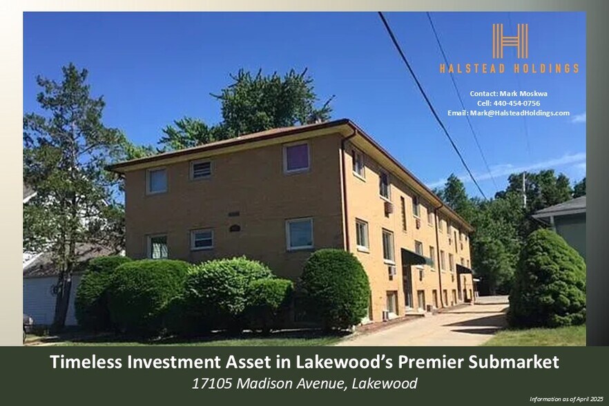 17105 Madison Ave, Lakewood, OH à vendre - Photo de l’immeuble – Image 1 sur 8