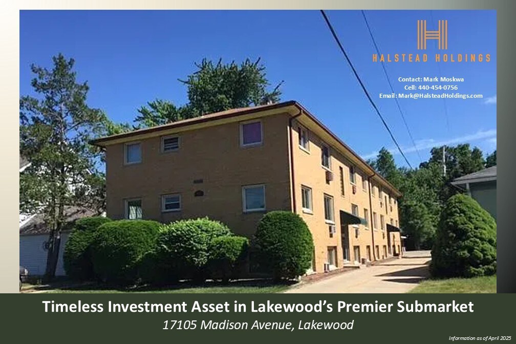 17105 Madison Ave, Lakewood, OH à vendre Photo de l’immeuble– Image 1 sur 9