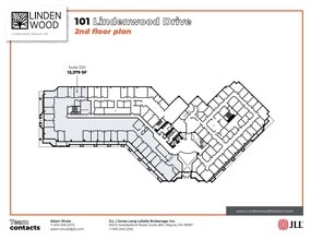 101 Lindenwood Dr, Malvern, PA à louer Plan d’étage– Image 1 sur 1