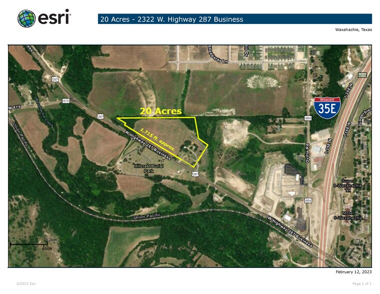 2322 W Highway 287 Business, Waxahachie, TX à vendre - Photo de l’immeuble – Image 2 sur 19