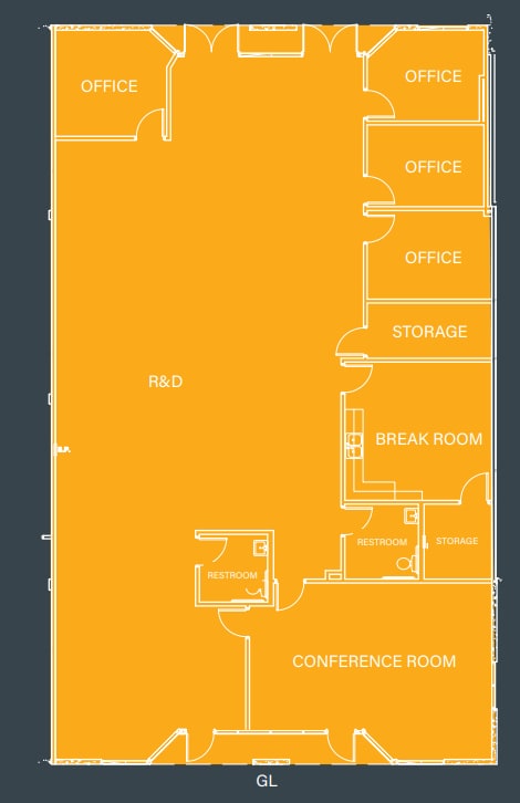 9520 Padgett St, San Diego, CA à louer Plan d’étage– Image 1 sur 1