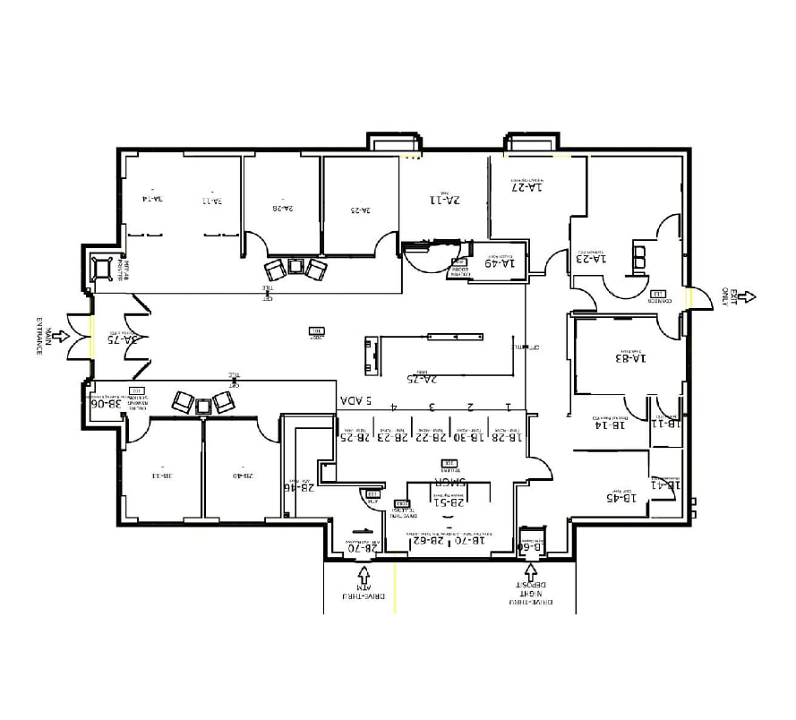 10000 Town Center Ave, Spanish Fort, AL à louer Plan d’étage– Image 1 sur 1