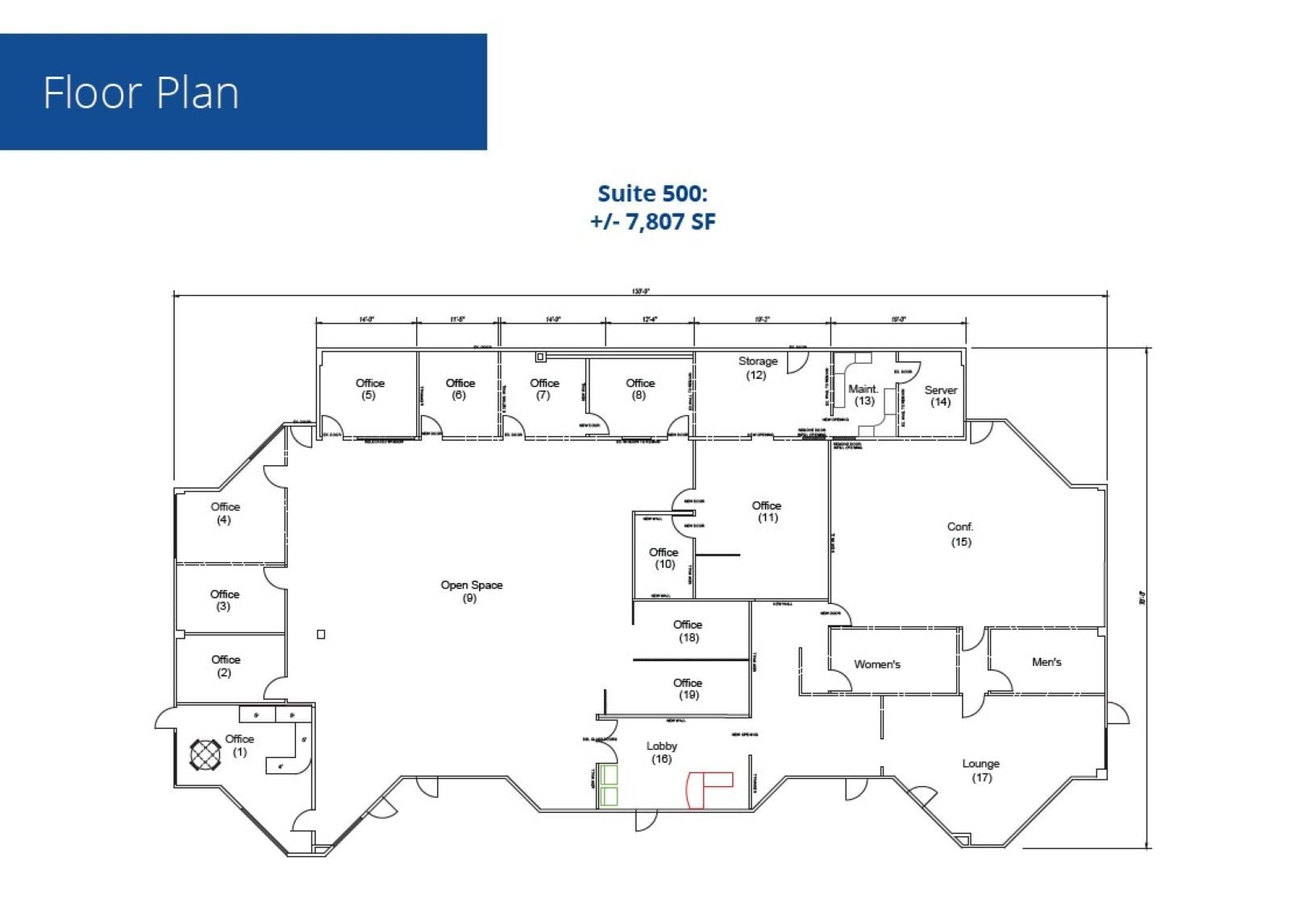 4300 Stine Rd, Bakersfield, CA à louer Plan d’étage– Image 1 sur 1