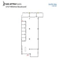 5757 Wilshire Blvd, Los Angeles, CA à louer Plan d’étage– Image 1 sur 1