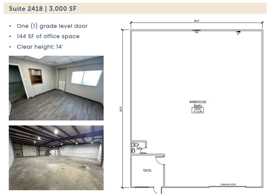2412-2438 Minnis Dr, Haltom City, TX à louer Photo intérieure– Image 1 sur 1