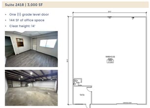 2412-2438 Minnis Dr, Haltom City, TX à louer Photo intérieure– Image 1 sur 1