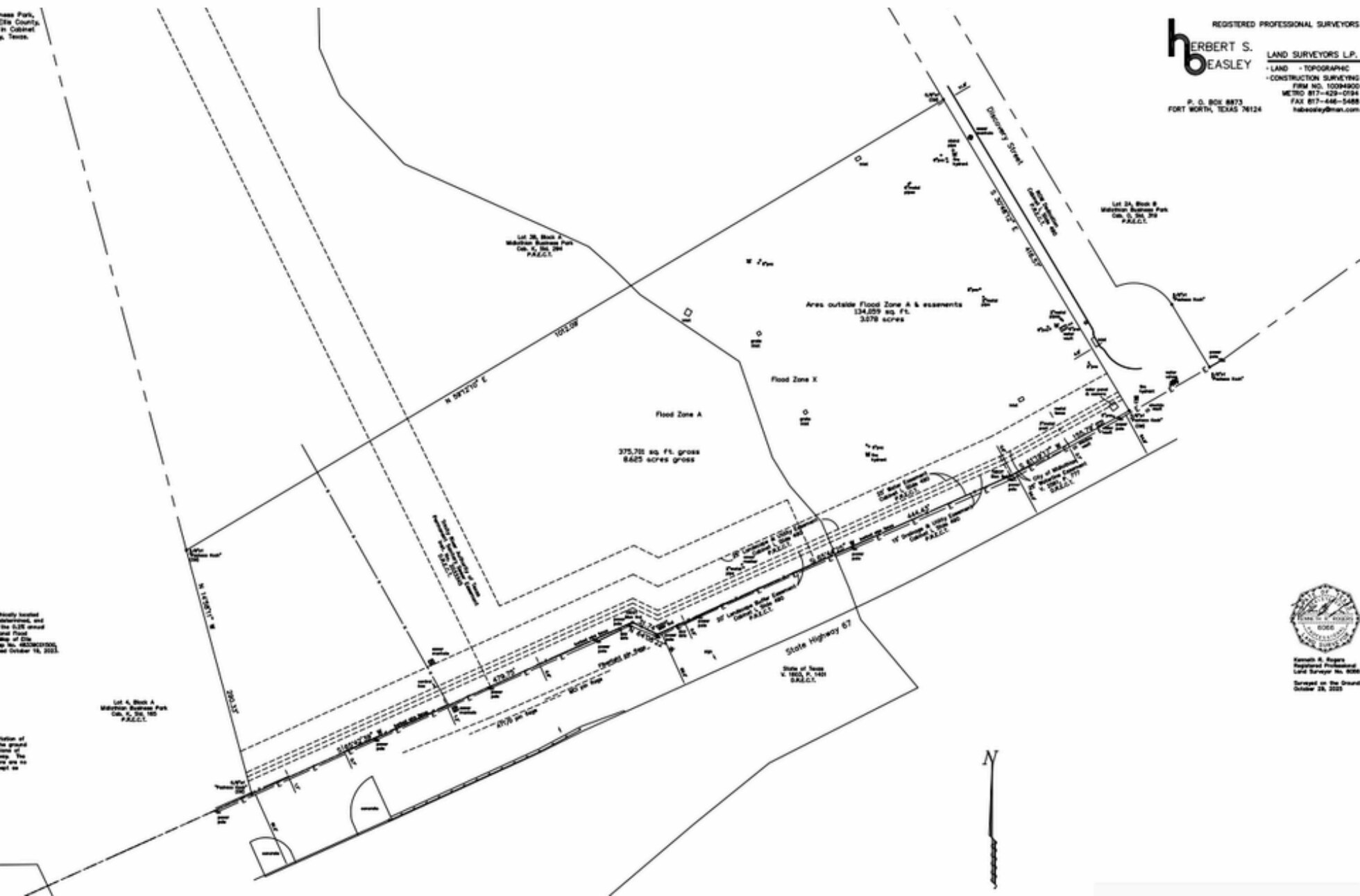 TBD Discovery St, Midlothian, TX à vendre Plan cadastral– Image 1 sur 2