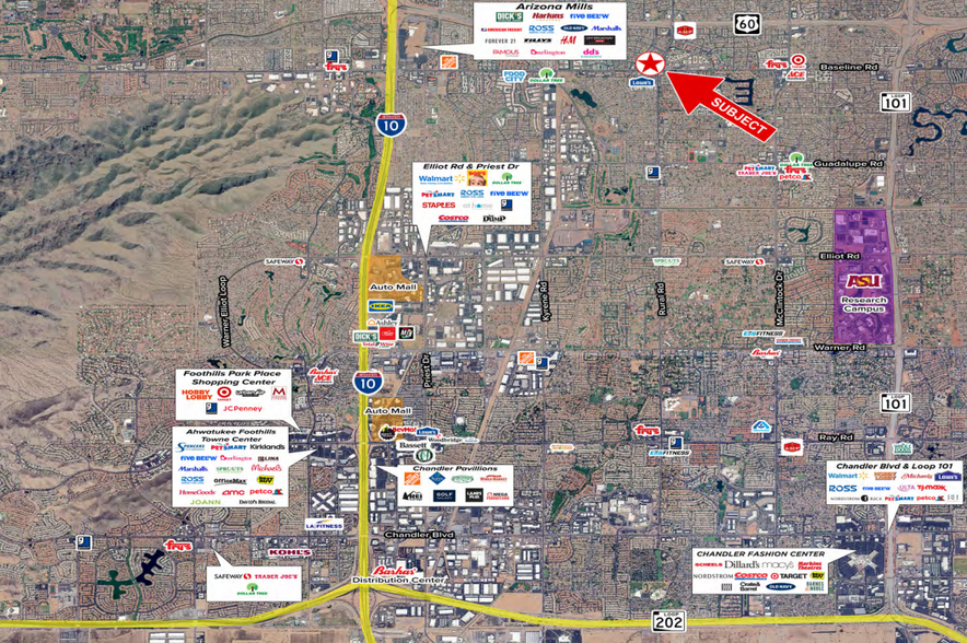 5120 S Rural Rd, Tempe, AZ à louer - Aérien – Image 2 sur 13