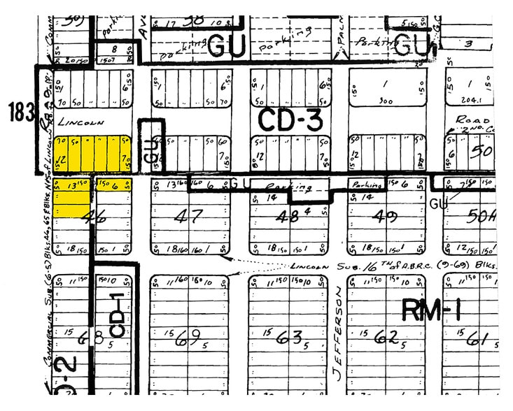 1100-1120 Lincoln Rd, Miami Beach, FL à louer - Plan cadastral – Image 2 sur 16