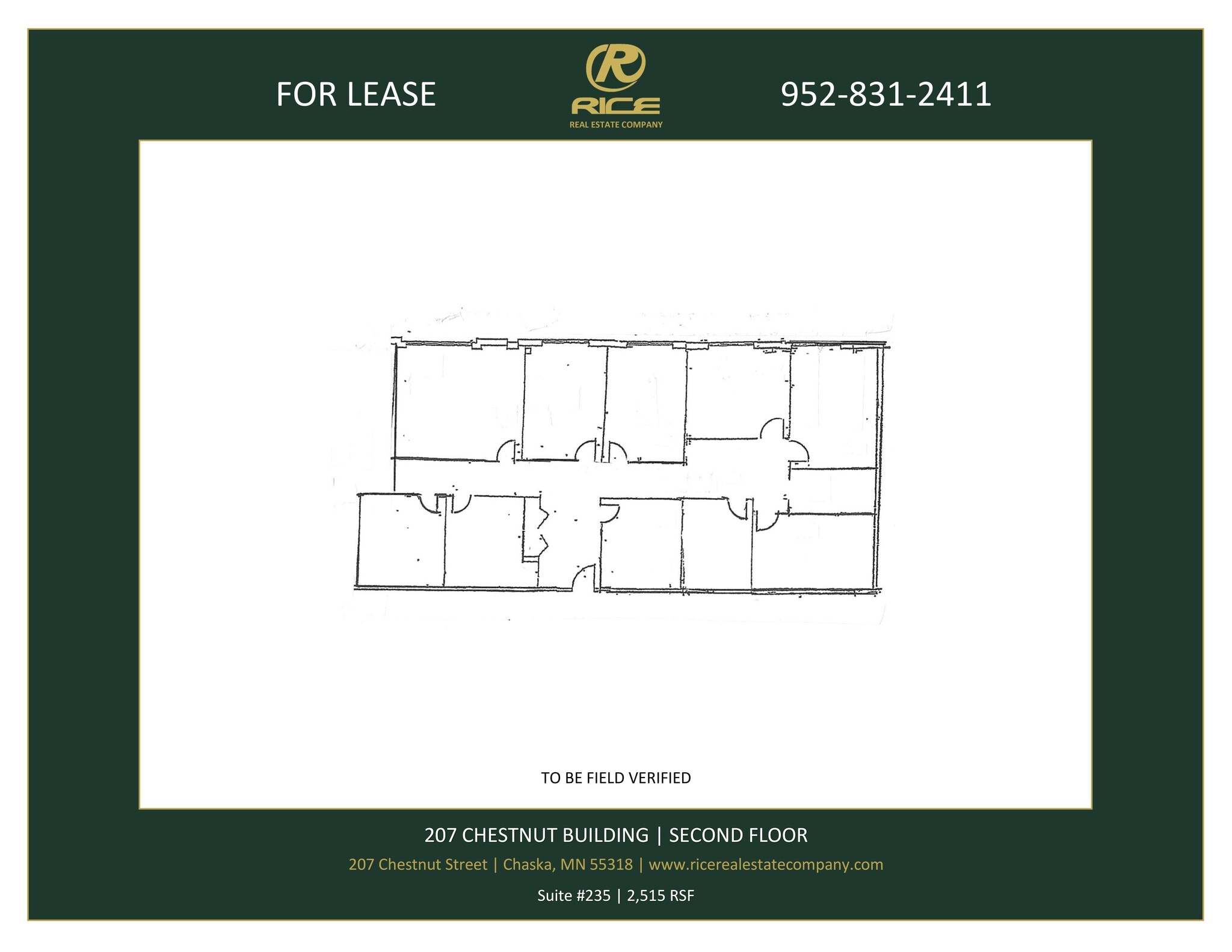 207 N Chestnut St, Chaska, MN à louer Plan de site– Image 1 sur 1