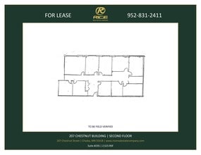 207 N Chestnut St, Chaska, MN à louer Plan de site– Image 1 sur 1