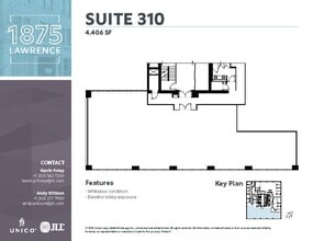 1875 Lawrence St, Denver, CO à louer Photo intérieure– Image 1 sur 3