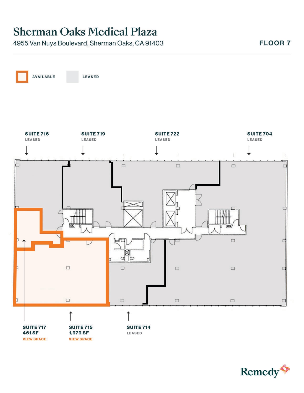 4955 Van Nuys Blvd, Sherman Oaks, CA à louer Plan d’étage– Image 1 sur 1