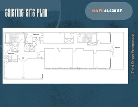 1315 3rd Street Promenade, Santa Monica, CA à louer Plan d’étage– Image 2 sur 2