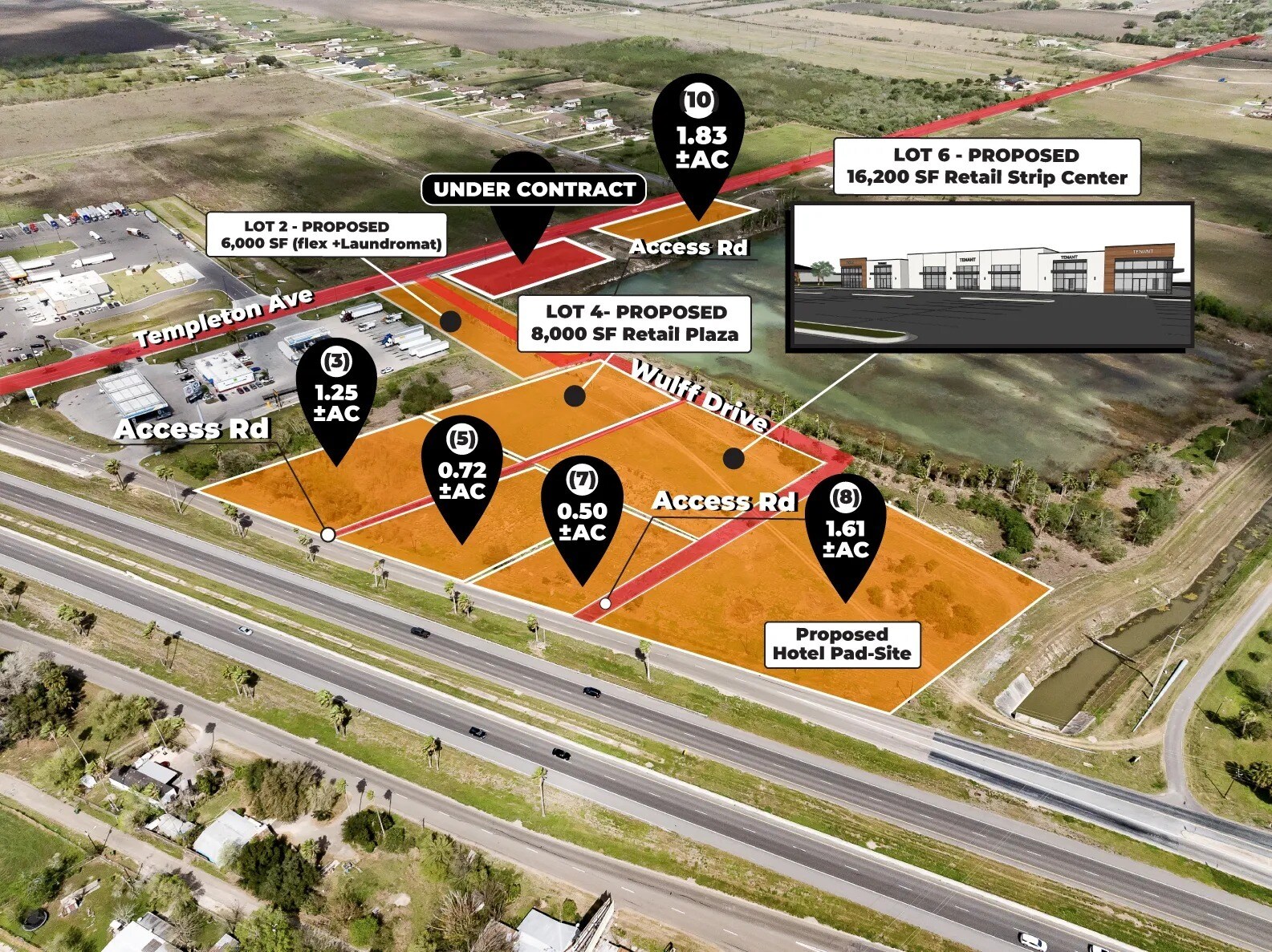 21469 US-77 Frontage Rd, Harlingen, TX à vendre Photo de l’immeuble– Image 1 sur 9