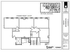 4660 Kenmore Ave, Alexandria, VA à louer Plan d’étage– Image 1 sur 1