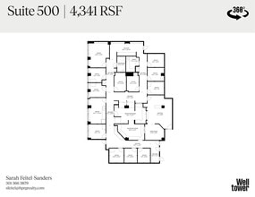 2021 K St NW, Washington, DC à louer Plan d’étage– Image 1 sur 1